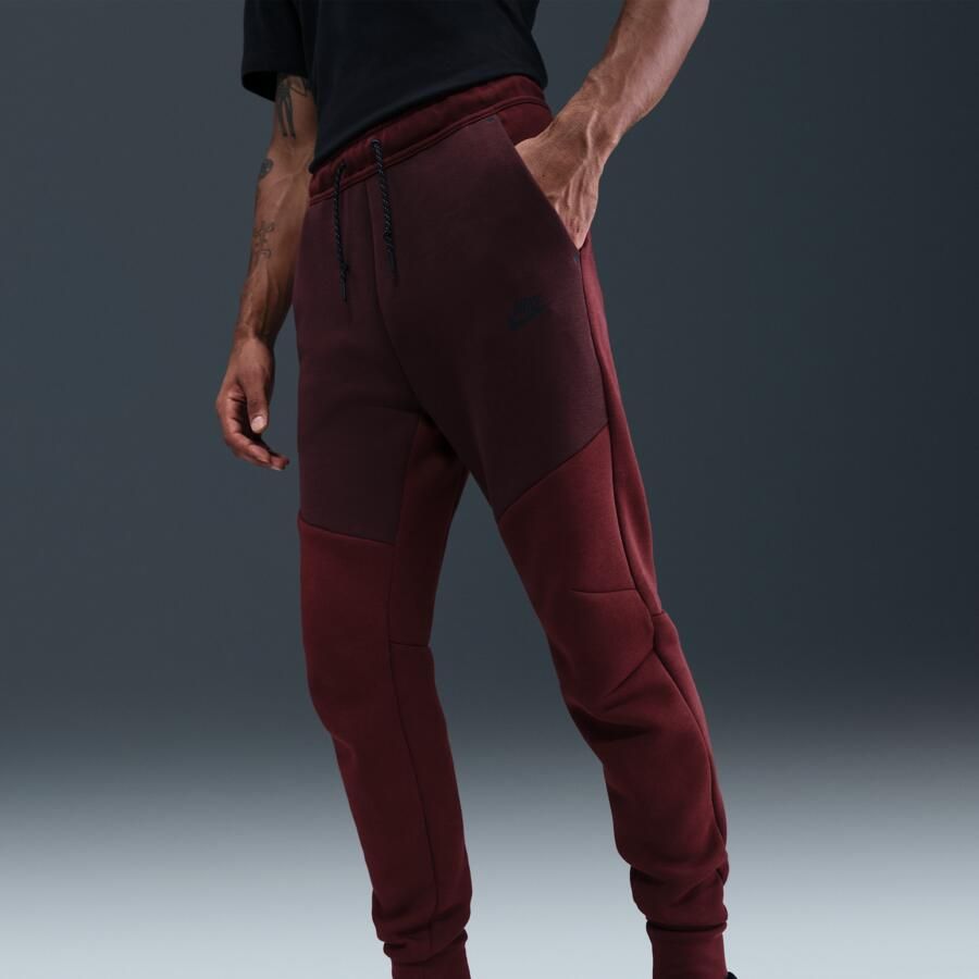 Nike Tech joggingbroek van fleece voor heren Rood