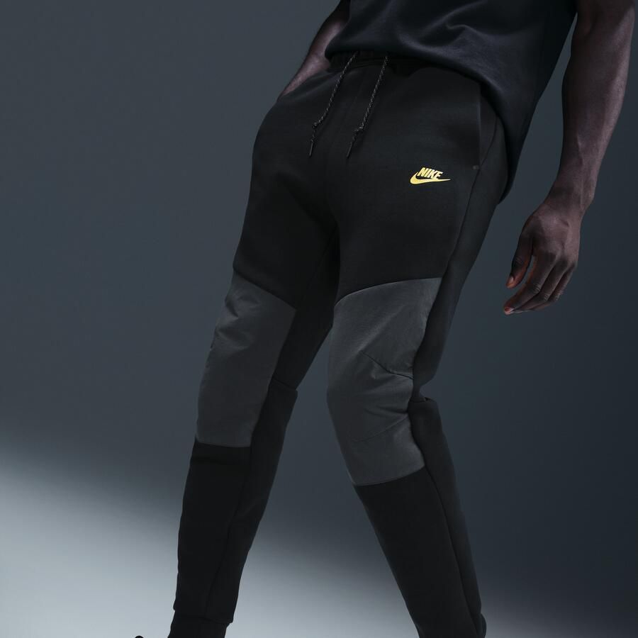 Nike Tech joggingbroek van fleece voor heren Zwart