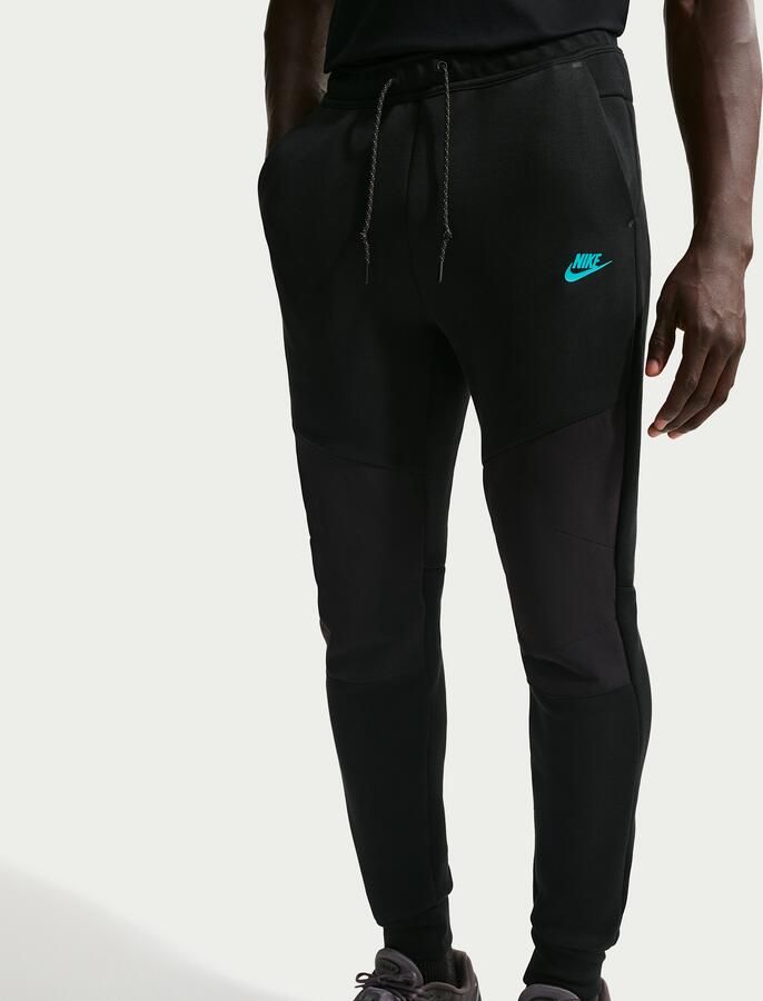 Nike Tech joggingbroek van fleece voor heren Zwart