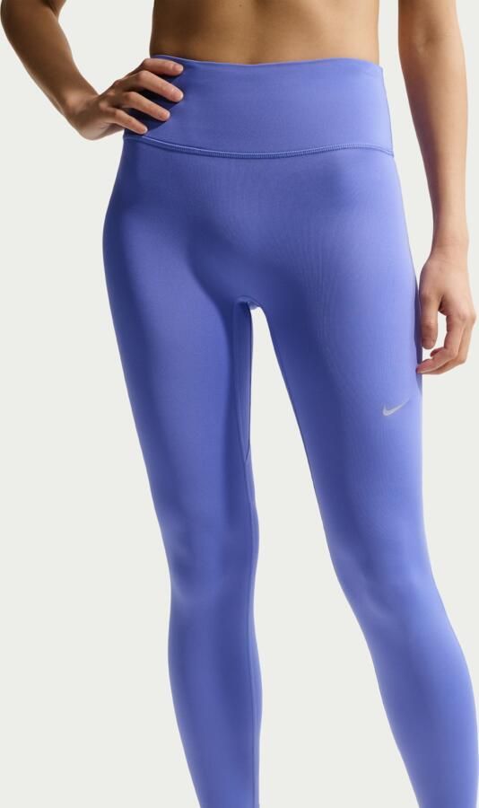 Nike Tempo 7 8-hardlooplegging met hoge taille voor dames Blauw - Foto 3