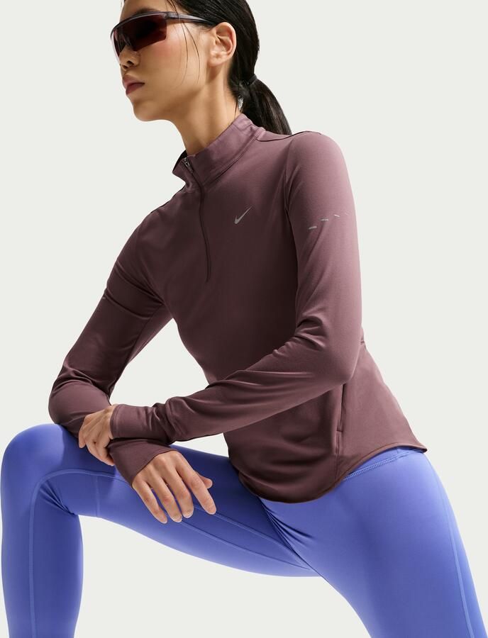 Nike Tempo 7 8-hardlooplegging met hoge taille voor dames Blauw - Foto 2