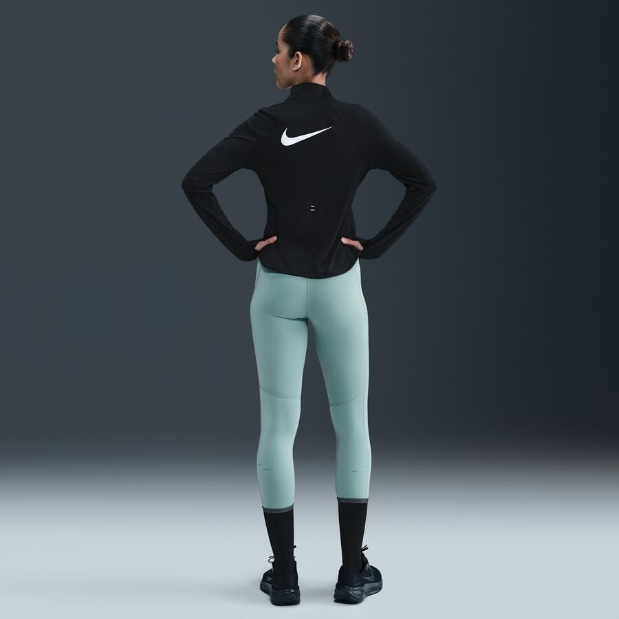 Nike Tempo 7 8-hardlooplegging met hoge taille voor dames Groen - Foto 3