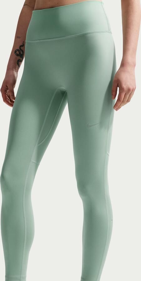 Nike Tempo 7 8-hardlooplegging met hoge taille voor dames Groen - Foto 4