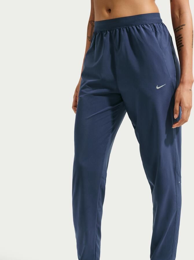 Nike Tempo Dri-FIT 7 8-hardloopbroek met halfhoge taille voor dames Blauw - Foto 2
