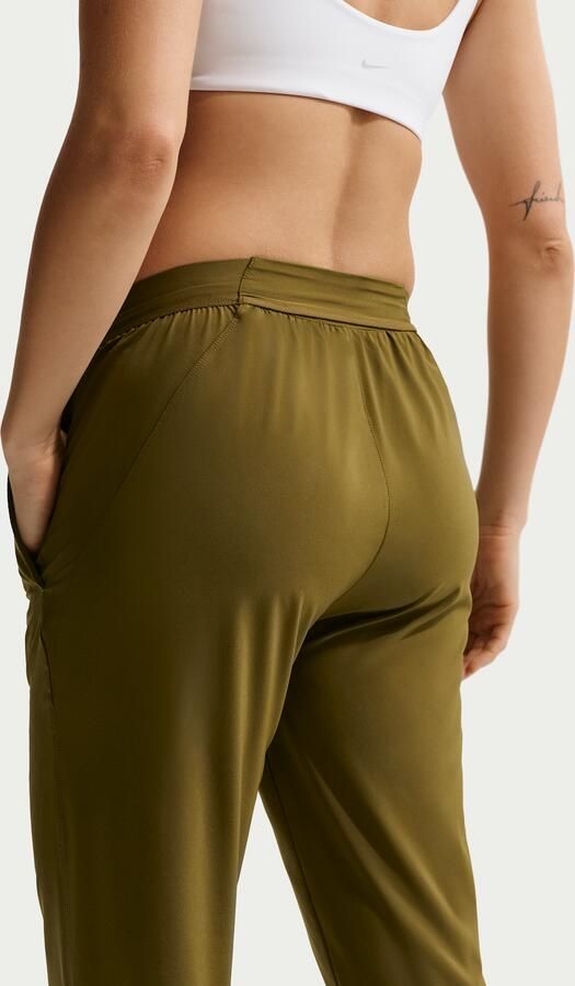 Nike Tempo Dri-FIT 7 8-hardloopbroek met halfhoge taille voor dames Bruin - Foto 3