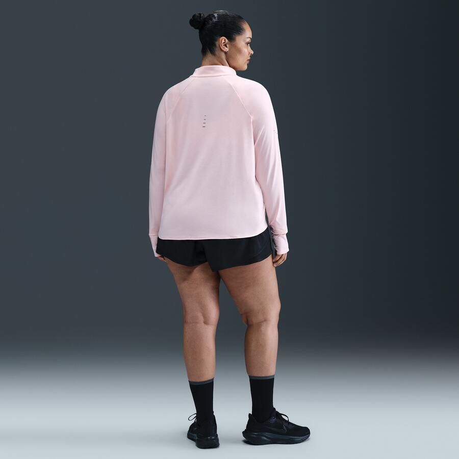 Nike Tempo Dri-FIT hardloopshorts met halfhoge taille en binnenbroekje voor dames (8 cm Plus Size) Zwart - Foto 3