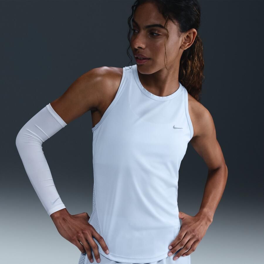 Nike Tempo Dri-FIT hardlooptanktop voor dames Blauw - Foto 4