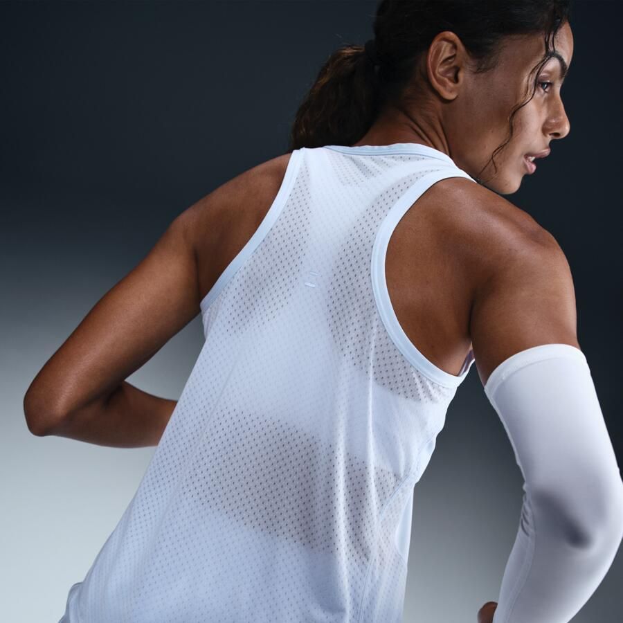 Nike Tempo Dri-FIT hardlooptanktop voor dames Blauw