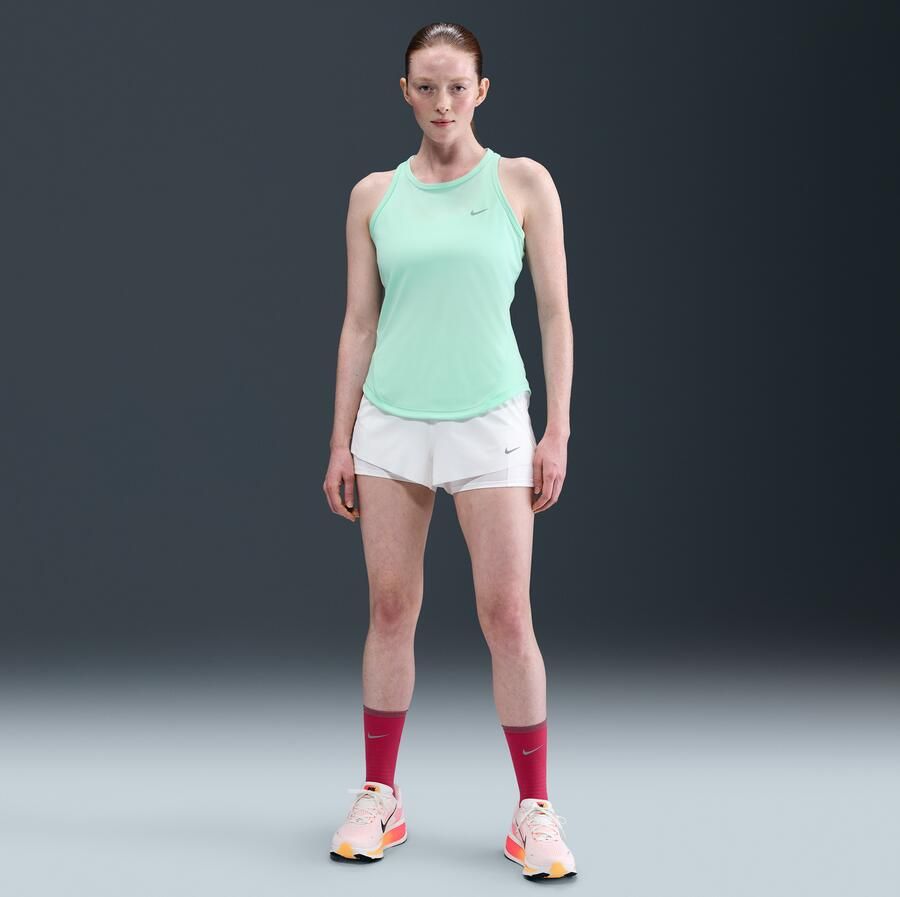 Nike Tempo Dri-FIT hardlooptanktop voor dames Groen - Foto 3