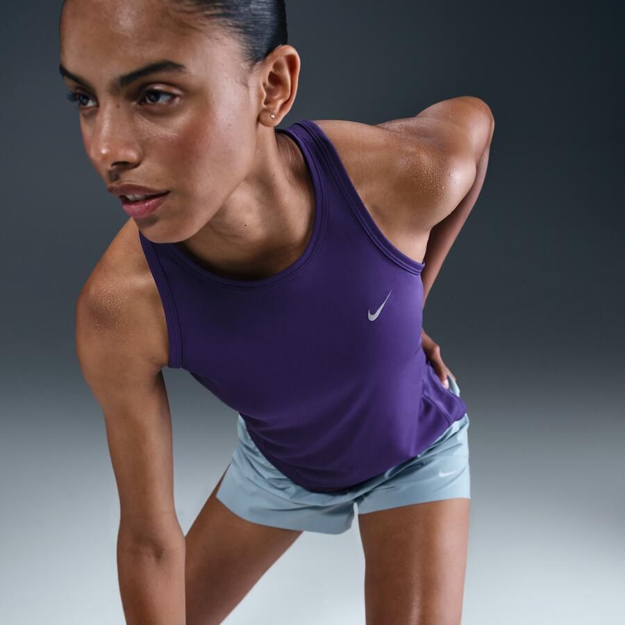 Nike Tempo Dri-FIT hardlooptanktop voor dames Paars - Foto 2