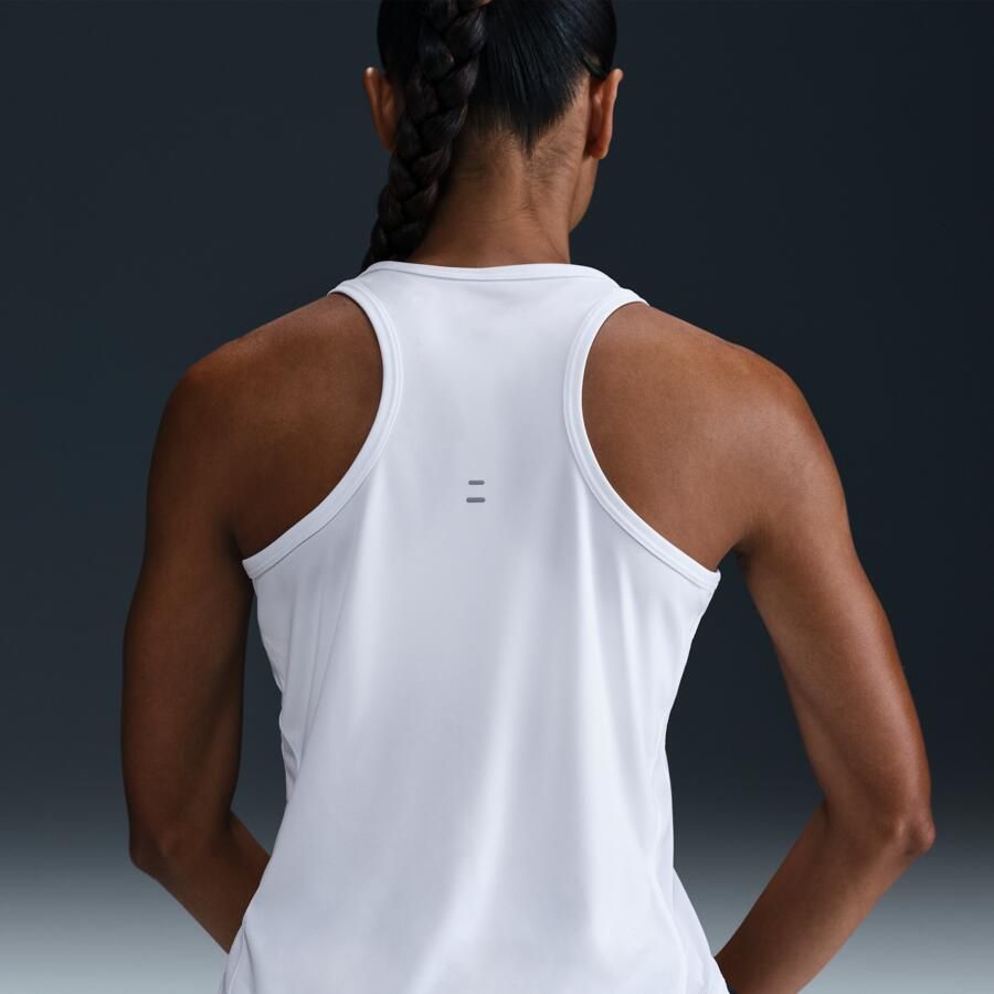 Nike Tempo Dri-FIT hardlooptanktop voor dames Wit - Foto 4