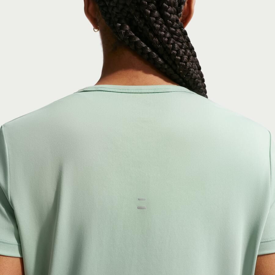 Nike Tempo Dri-FIT hardlooptop met korte mouwen voor dames Groen - Foto 2
