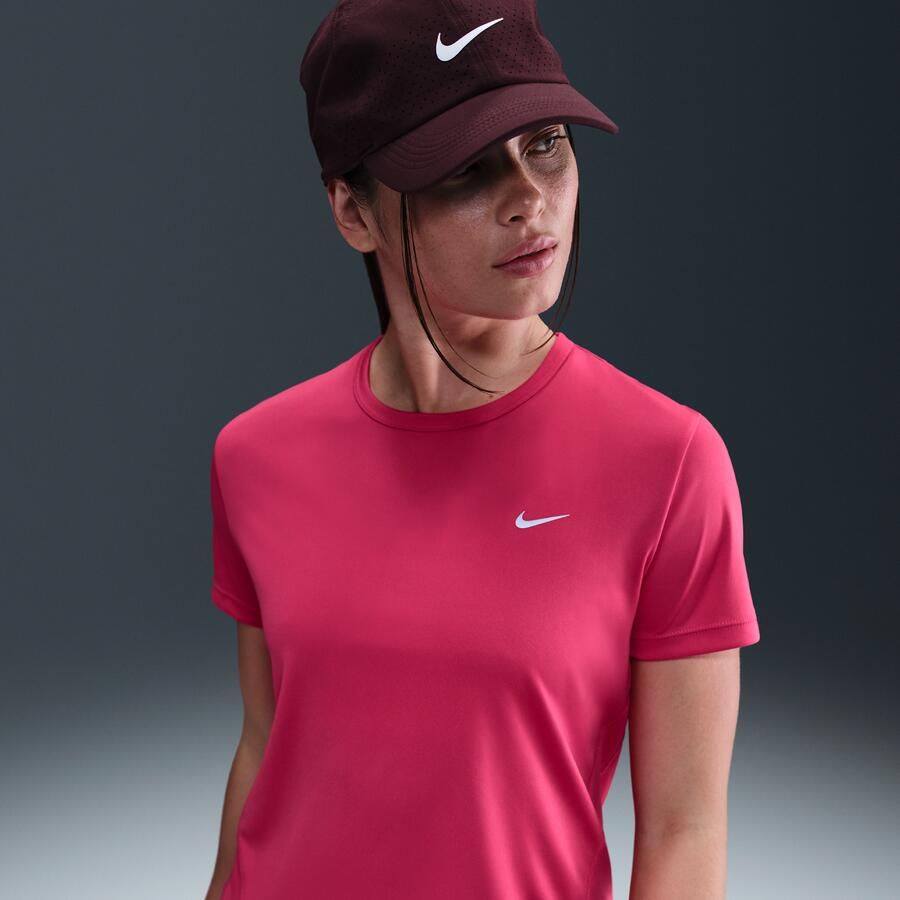 Nike Tempo Dri-FIT hardlooptop met korte mouwen voor dames Roze - Foto 4