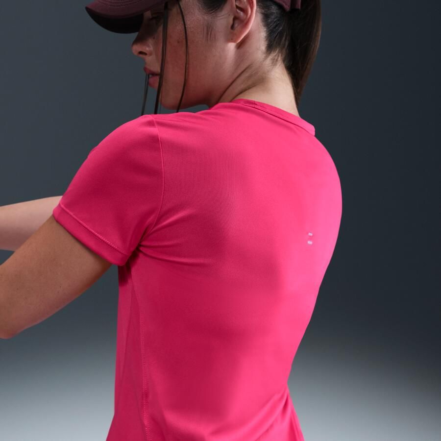 Nike Tempo Dri-FIT hardlooptop met korte mouwen voor dames Roze