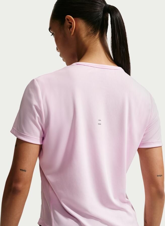 Nike Tempo Dri-FIT hardlooptop met korte mouwen voor dames Roze - Foto 3