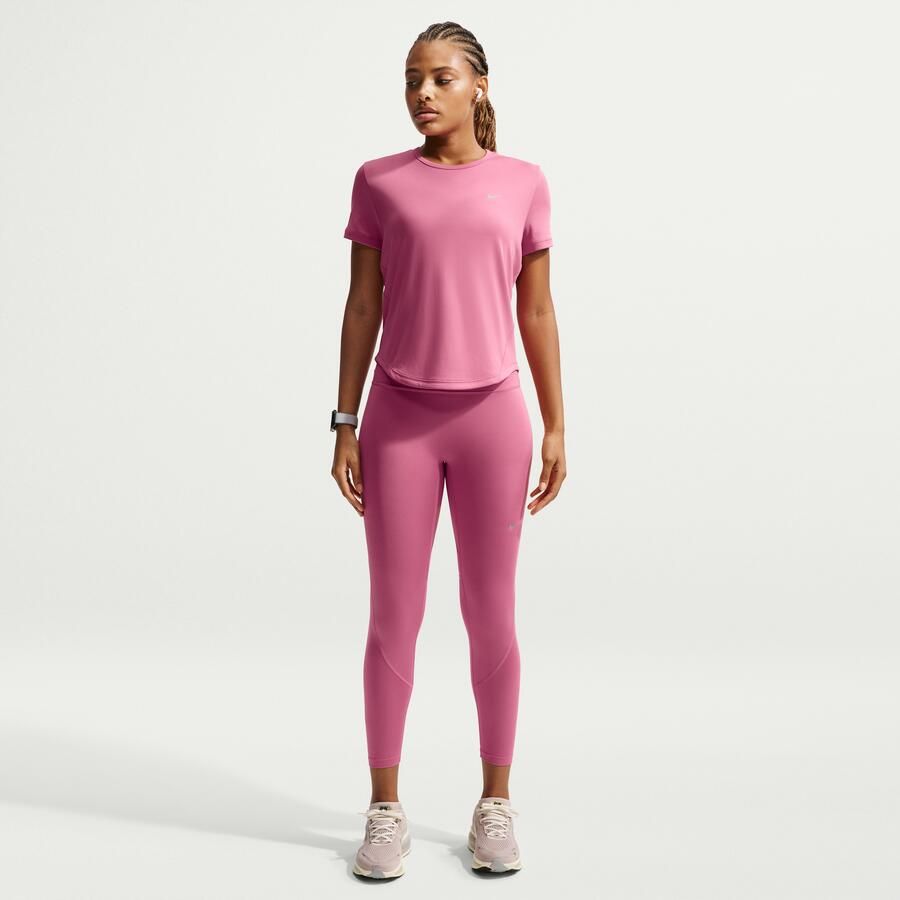 Nike Tempo Dri-FIT hardlooptop met korte mouwen voor dames Roze - Foto 4