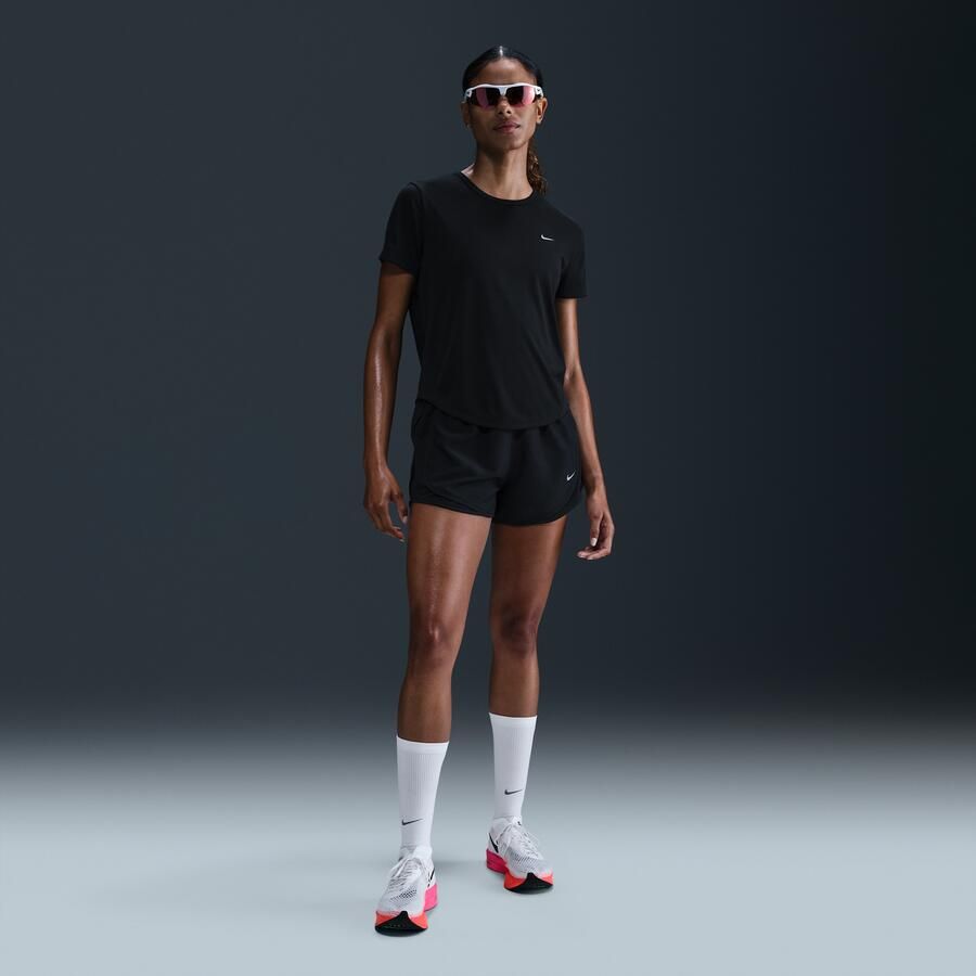 Nike Tempo Dri-FIT hardlooptop met korte mouwen voor dames Zwart - Foto 2