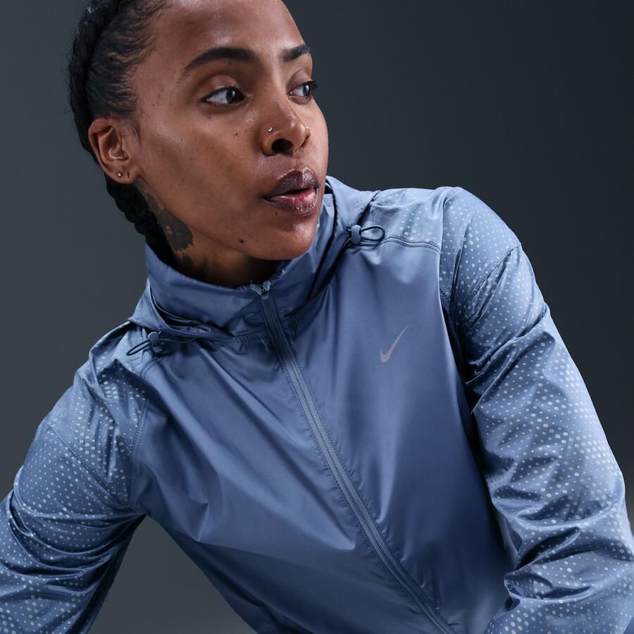 Nike Tempo Flash Repel hardloopjack voor dames Blauw - Foto 2