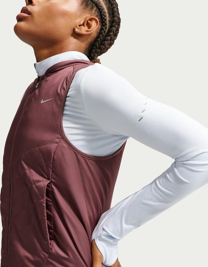Nike Tempo Repel hardloopbodywarmer voor dames Paars - Foto 3