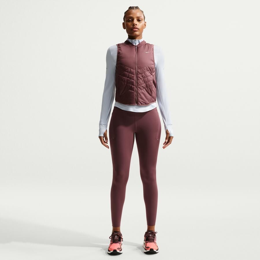 Nike Tempo Repel hardloopbodywarmer voor dames Paars