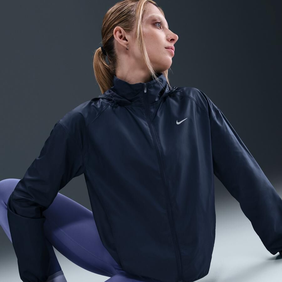 Nike Tempo Repel hardloopjack voor dames Blauw - Foto 2