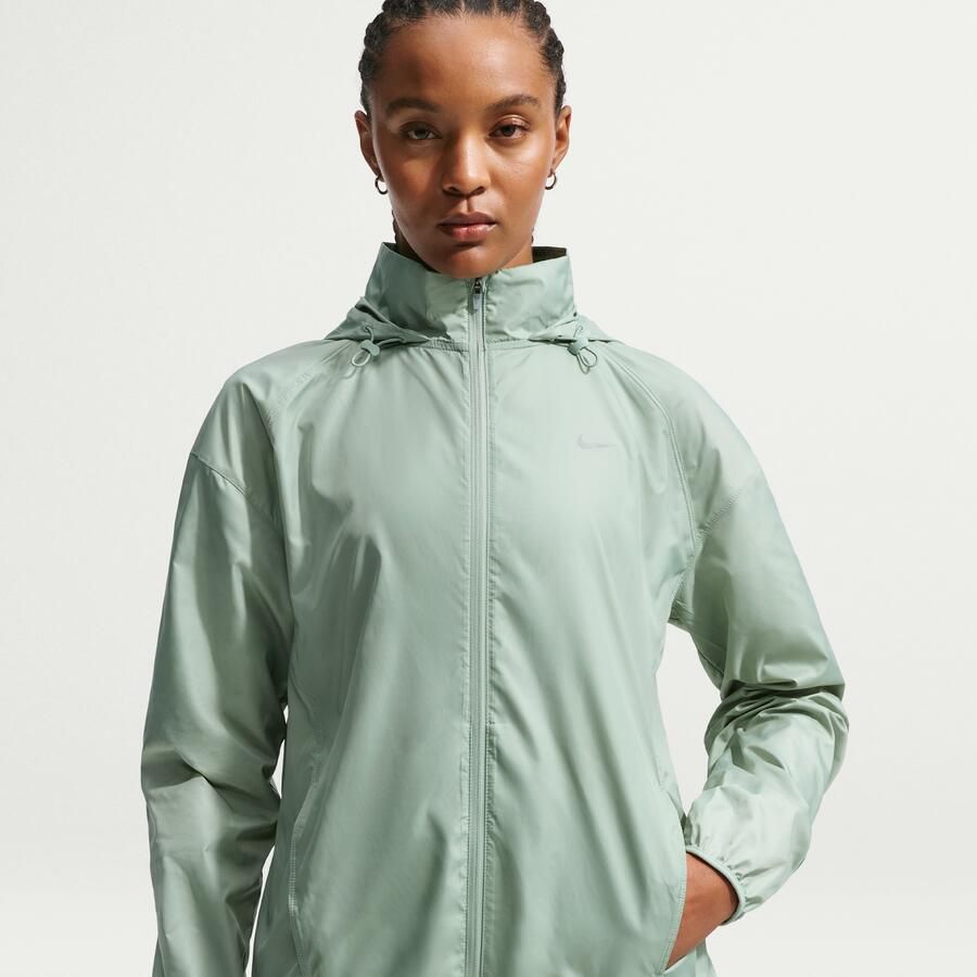 Nike Tempo Repel hardloopjack voor dames Groen
