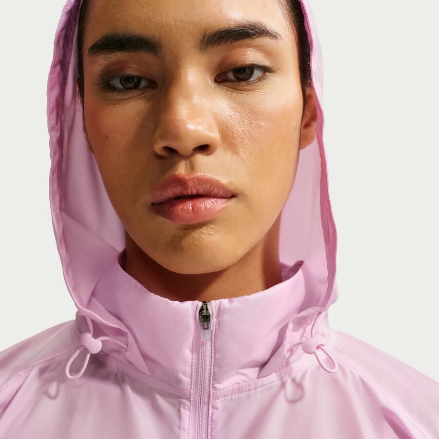 Nike Tempo Repel hardloopjack voor dames Roze