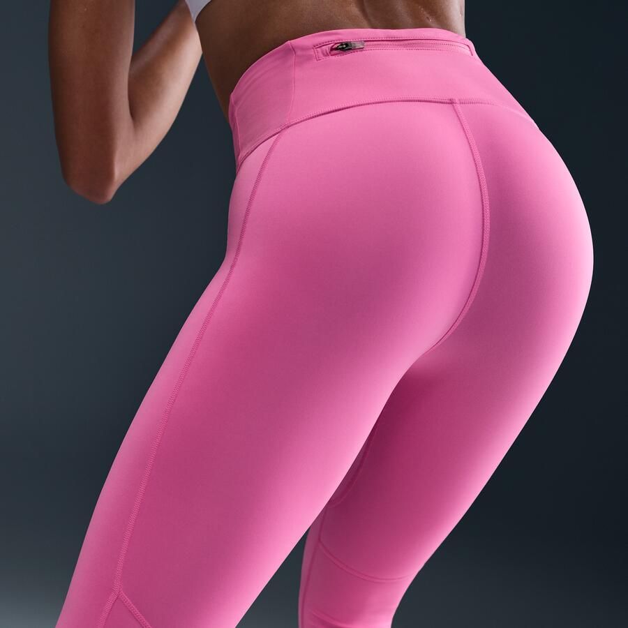 Nike Tempo Swoosh Run 7 8-hardlooplegging met hoge taille voor dames Roze - Foto 2