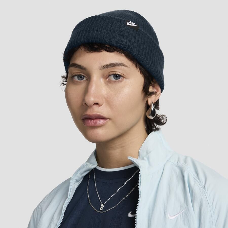 Nike Terra Futura365 beanie met korte omslag Blauw - Foto 2