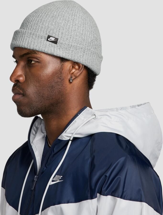 Nike Terra Futura365 beanie met korte omslag Grijs - Foto 3