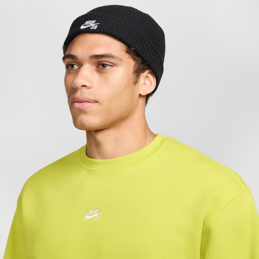 Nike Iconische Zwarte Beanie voor nen Black - Foto 2