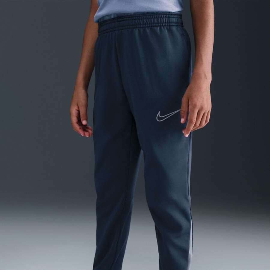 Nike Therma-FIT Academy voetbalbroek voor kids Blauw