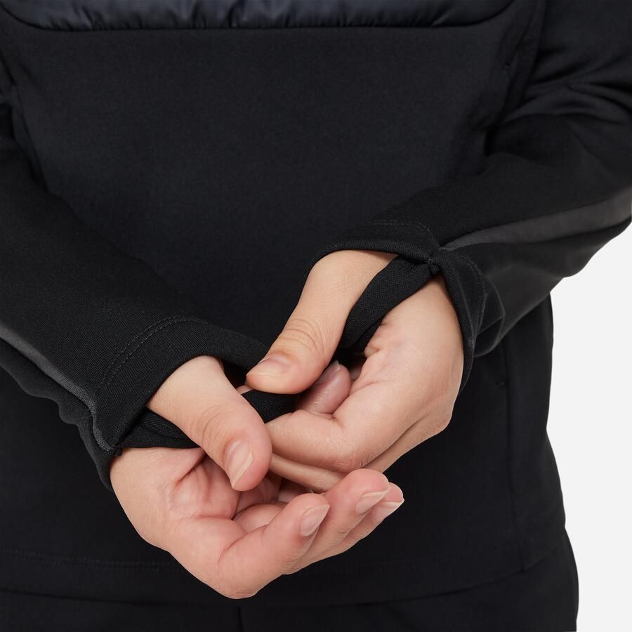 Nike Therma-FIT Academy voetbaltrainingstop voor kids Zwart