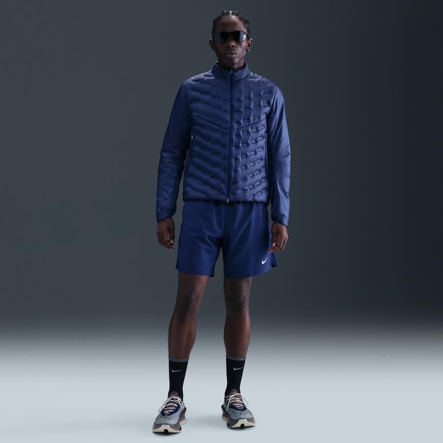 Nike Therma-FIT ADV AeroLoft Repel hardloopjack met dons voor heren Blauw - Foto 3