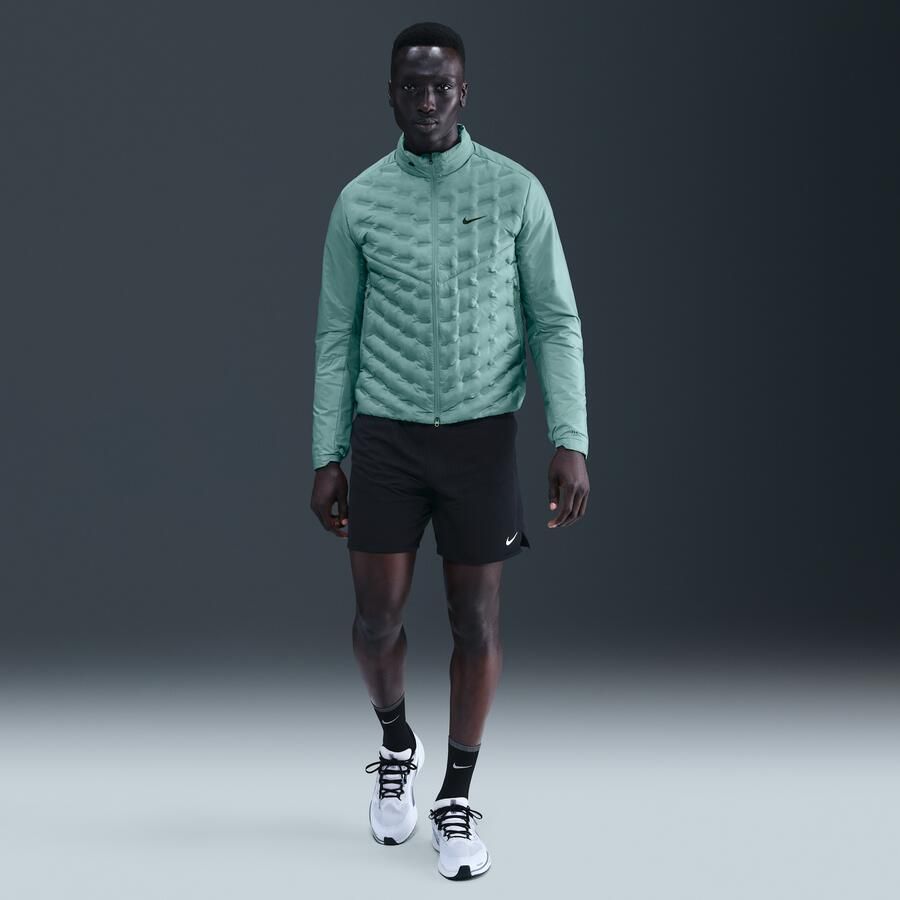 Nike Therma-FIT ADV AeroLoft Repel hardloopjack met dons voor heren Groen - Foto 3