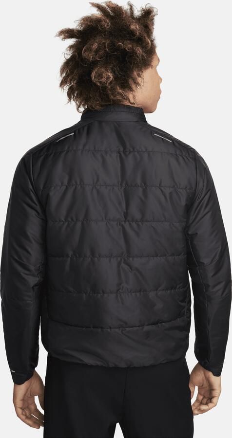 Nike Therma-FIT ADV AeroLoft Repel hardloopjack met dons voor heren Zwart - Foto 4