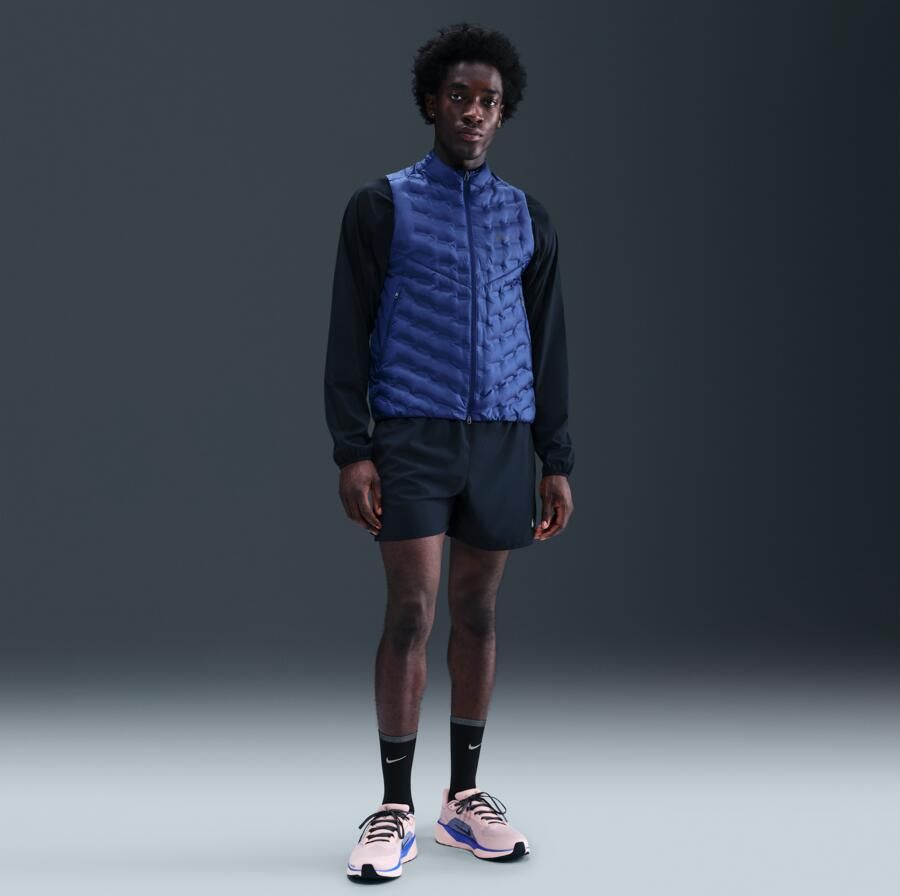 Nike Therma-FIT ADV Repel AeroLoft hardloopbodywarmer met donsvulling voor heren Blauw - Foto 4