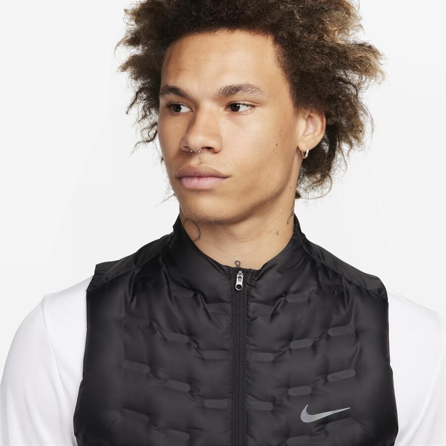 Nike Therma-FIT ADV Repel AeroLoft hardloopbodywarmer met donsvulling voor heren Zwart - Foto 2