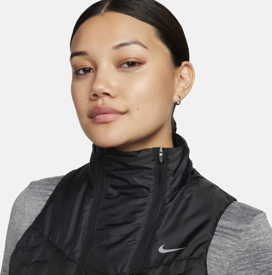 Nike Therma-FIT ADV Repel AeroLoft hardloopbodywarmer voor dames Zwart - Foto 3