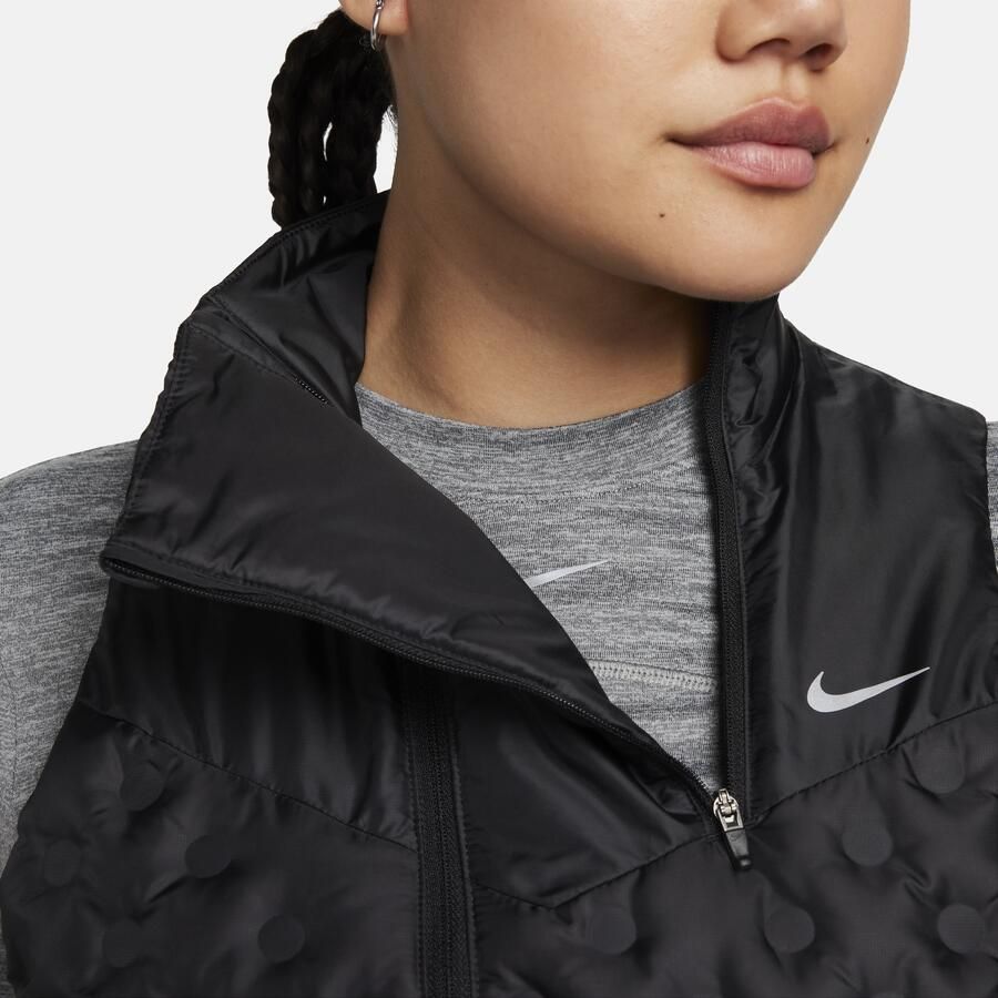 Nike Therma-FIT ADV Repel AeroLoft hardloopbodywarmer voor dames Zwart - Foto 2