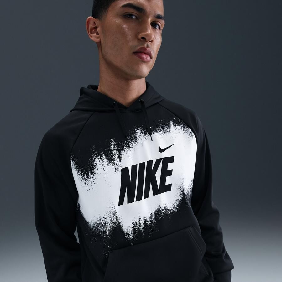 Nike Therma-FIT Fleecehoodie voor heren Zwart - Foto 4