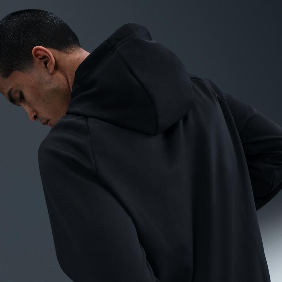 Nike Therma-FIT Fleecehoodie voor heren Zwart