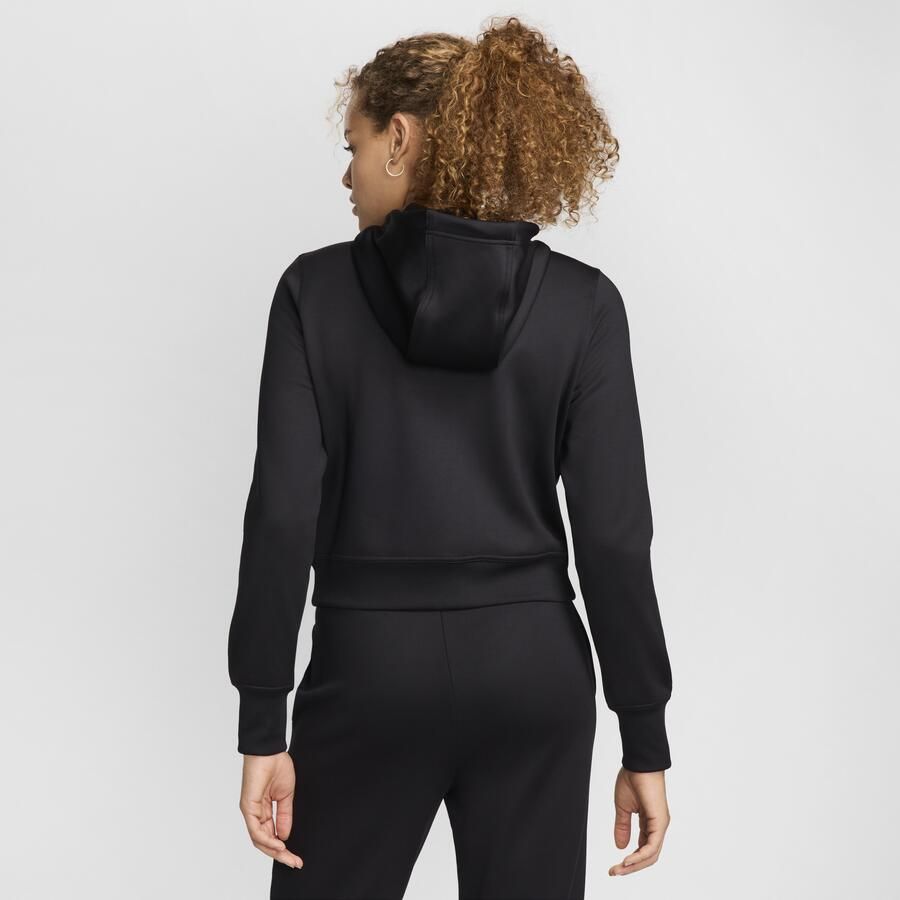 Nike Therma-FIT Hoodie met rits voor dames Zwart - Foto 4