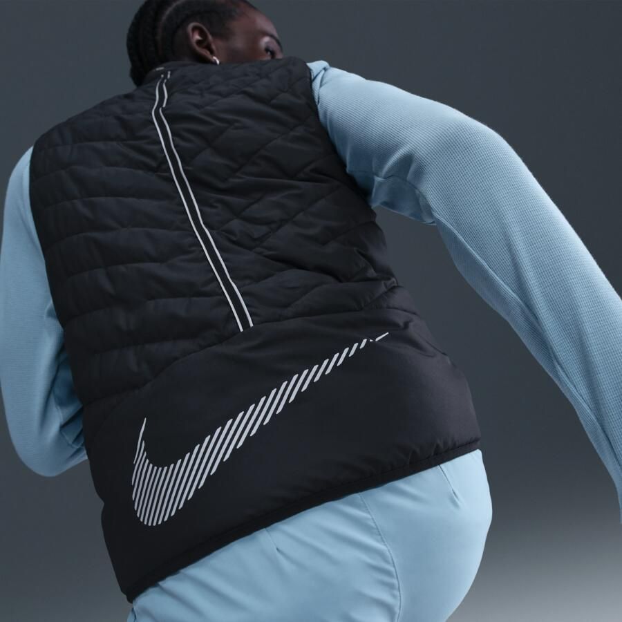 Nike Therma-FIT Repel hardloopbodywarmer met reflecterende accenten voor heren Zwart - Foto 2