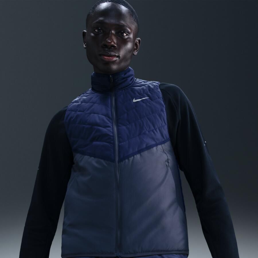 Nike Therma-FIT Repel hardloopbodywarmer met synthetische vulling voor heren Blauw