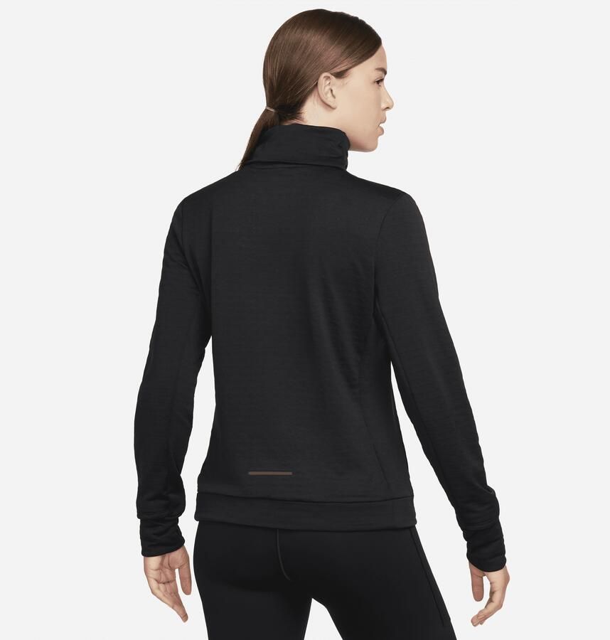 Nike Therma-FIT Swift Element hardlooptop met col voor dames Zwart - Foto 4