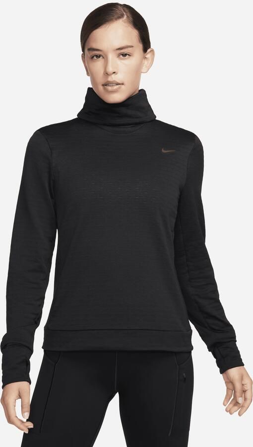 Nike Therma-FIT Swift Element hardlooptop met col voor dames Zwart - Foto 3