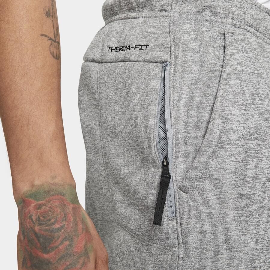 Nike Therma-FIT Tapered Fitness Pants Lange broek Gray Heren