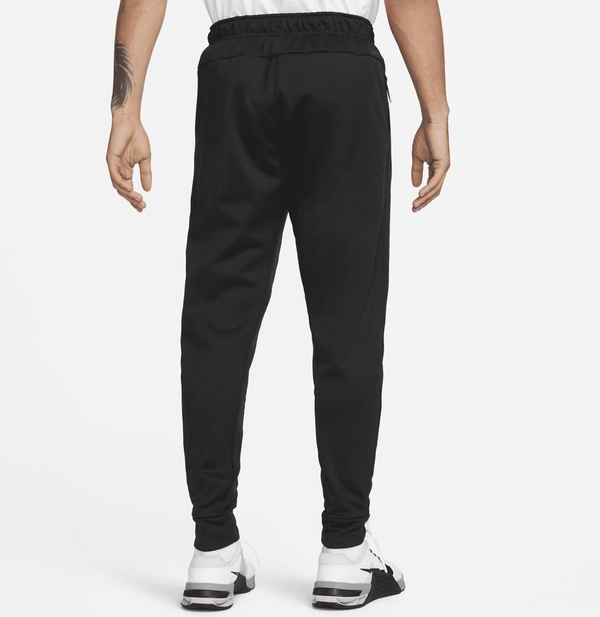 Nike Therma-FIT toelopende fitnessbroek voor heren Zwart - Foto 4