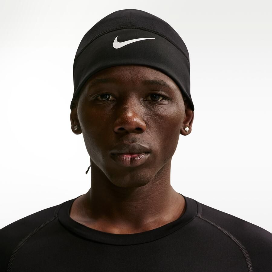 Nike Therma-FIT trainingsbeanie van fleece Zwart